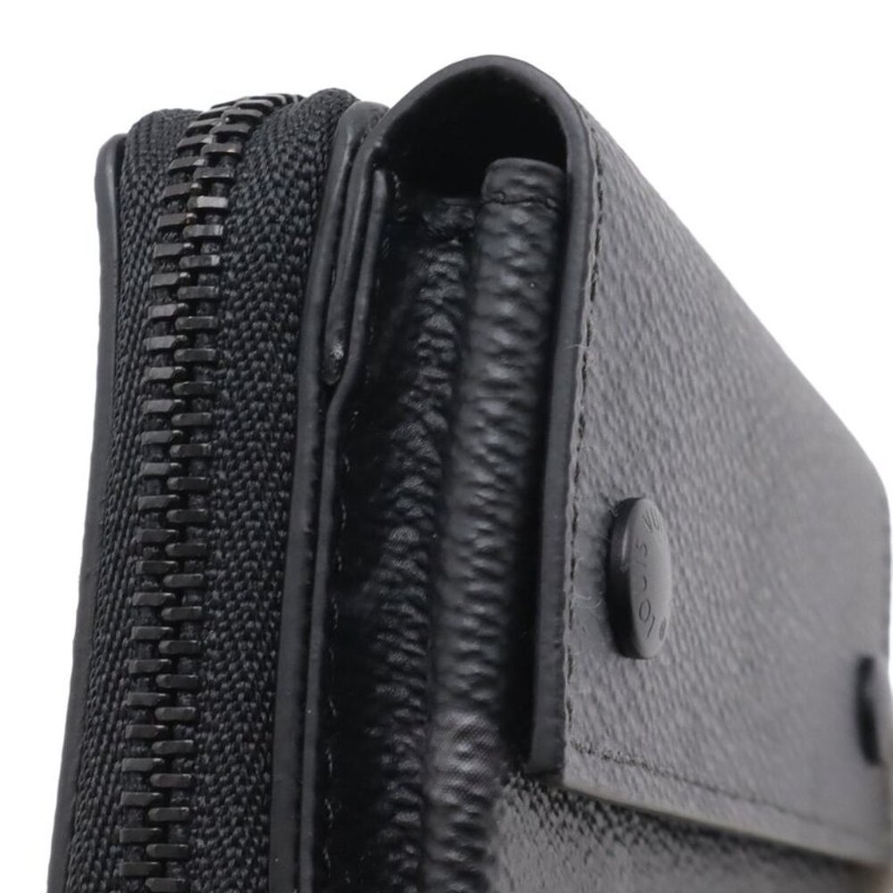 Louis Vuitton Monogram Eclipse Reverse Zippy Orga… - image 4